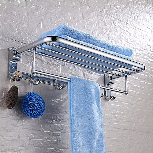 MBYW Moderno Minimalista portasciugamani portasciugamani da Bagno portasciugamani in Acciaio Inox portasciugamani Pieghevole portasciugamani portasciugamani da Bagno con Ciondolo per Il Bagno