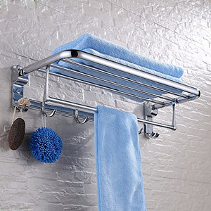 MBYW Moderno Minimalista portasciugamani portasciugamani da Bagno portasciugamani in Acciaio Inox portasciugamani Pieghevole portasciugamani portasciugamani da Bagno con Ciondolo per Il Bagno