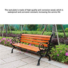 outdoor product Panchina da Balcone per Esterni panchina, Panche da Giardino Impermeabili e Resistenti alla corrosione, Panca Decorativa per Patio con braccioli e Schienale Elevata capacità portante