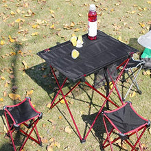 Tavolo pieghevole pieghevole portatile multifunzionale da esterno per barbecue Tavoli da picnic per campeggio 55,5x40 cm