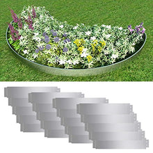 honglianghongshang Barriere e recinzioni Delimitazioni e recinzioni da Giardino Set Pannelli Recinzione Prato 20 pz Acciaio Zincato 100x20 cm