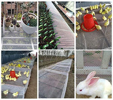 Rete di Pollame Recinzione in Plastica,Reti da Allevamento Esagonali in Seta di Pollo Esagonale Rivestite in PVC Recinto del Balcone Delle Scale Dell'animale Domestico del Coniglio Dell'uccello