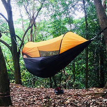Amaca Materiale Paracadute Multifunzionale Parasole Amaca Portatile A Prova Di Insetti Altalena Da Campeggio Per Esterni 290x145cm