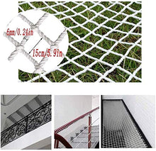 Protective net decoration / For bambini Scale anticaduta netto / Safety Net - Ostacolo della decorazione del giardino Net nylon bianco Net Net Balcone Safety Net Net Cat netto della spaziatura della g