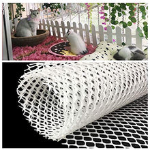Rete Metallica di Pollo In Plastica,Proteggi Le Piante e Le Reti di Erosione del Suolo Animali Balcone Scale Giardino Recinto Rete Avicola Rete da Riproduzione di Seta Esagonale