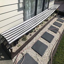 75-80% Telo A Rete Premium da Giardino Telo A Rete, Telo di Alta qualità Pannello per Piante da Fiori Patio Prato, Grigio + Bianco, 50g / ㎡ (Size : 2×4m)