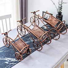 Portabottiglie singolo in ferro, portabottiglie decorativo da pavimento per carrozza romana, decorazione di mobili/A / 33.5×12×19.5cm