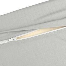 Beautissu Cuscino Seduta per divani con bancali, Eco Pure 120x80x8cm per divanetti e panche da Giardino - Grigio Chiaro