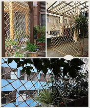 WEIFAN Rete per Abiti da Appendere - Decorazione per Recinzione Corda per casa sull'albero Parco Giochi per Esterni Carico Protezione per Bambini Arrampicata Decorazione Anti-Caduta Rete