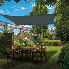 Parasole a baldacchino quadrato, resistente ai raggi UV, per pergola, piscina, cortile, giardino, attività all'aperto con tessuto resistente, personalizzabile (30 x 30 cm, verde scuro)