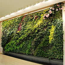 TTIK Artificiale per Balcone - Sintetico Erba Giardino Balcone Recinzione Giardino Decorazioni della pianta da Parete,40×60cm,B,10Pcs
