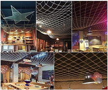 AI LI WEI Protective Net Decoration/Climbing Net Corda di Canapa Corda Decorazioni Netto Stair Protezione Net Balcone anticaduta Bambino Net Safe Net Retro Bar massimale Netto Appendere i Vestiti Net