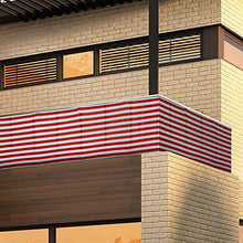 Protezione per balcone impermeabile, rivestimento per balconi, balconi e balconi, copertura per terrazze, balconi, recinzioni (90 x 500 cm) (B)