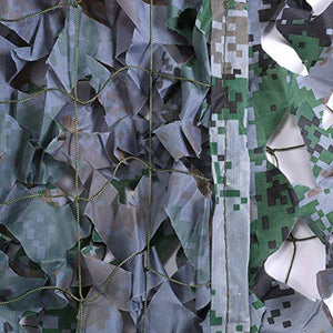 AWCPP Netting da Camo Reticolato Netch Shadeing Netting | Lightweight Blind Blind Sembra Decorazione Murale | 210D Oxford Polyester Camouflage Net,a,3 * 3.5M.