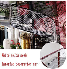 Protective net decoration / 3 * 6m Bianco Net decorativo - Sicurezza bambini rete di protezione Net Balcone Stair antiurto Tessitura Kindergarten netto della rete del recinto mano Net struttura tradiz