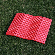 AceCamp, leggero cuscino isolante, impermeabile, dimensioni: 40 x 30 x 1 cm, Rot, 4er (Familien Pack)