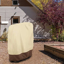 Casinlog - Coprisedia pieghevole per esterni, impermeabile 190T, copertura per sedie pieghevoli da giardino, 93 x 82 cm, 2 pezzi
