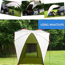 ZHIRCEKE Pieghevole Carrello Tenda, Tenda Tettoia di Protezione Solare per 5-8 Persone Impermeabile ed UV Adatto per Le grigliate di Campeggio di Picnic sulla Spiaggia