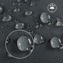 HENTEX - Telo di copertura per mobili da giardino, impermeabile, traspirante, grigio, 205 x 100 x 70H cm