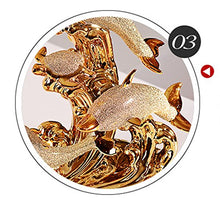 Yubingqin Nuovi Arredi for la casa Placca in Oro Placcato Oro Dolphin bay Love