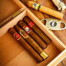 Minmin Cigar Box in pura Legno di Cedro alcoholized idratante Box for il sigaro Cabinet, 255x200x60mm accessori del sigaro (Size : 255x200x60mm)