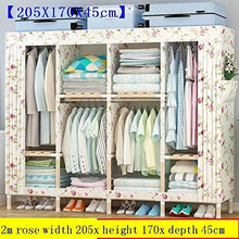 TWDYC Inizio Armadio Mobili Camera da Letto Moderno Semplice Assemblea Economico Camera Semplice Locker Bambini Armadio Spazio