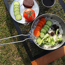 HANYF Tavolo da Picnic Multifunzione, Tavola per Barbecue Anti-Ferro per Esterno, Adatto per Barbecue da Campeggio, Comodo Tavolo Pieghevole con Maniglia