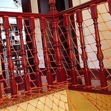 FCXBQ Rete di Sicurezza per Bambini Rete per Decorazione Corda Rossa, Rete per Arrampicata all'aperto Rete per Corda Esterna Balcone Decorazione per Rete Rete per Bambini Rete di Sicurezza per ANI