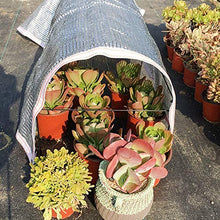 Rete parasole YXX Outdoor Isolamento Giardino Copertura vegetale, Panno dello Schermo Riflettente di Raffreddamento del 65% con Occhielli, di Foglia di Alluminio (Size : 2m×6m)