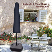 HelpCuisine® Copertura per Ombrellone da Giardino Copriombrellone Impermeabile Copertura per ombrellone con Cerniera per Esterni, Materiale: 420D Oxford