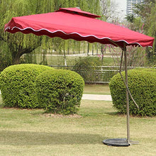 Ombrellone da Esterno, Ombrellone da Giardino, Ombrellone A Banana, Tende da Sole Quadrate da 2,2 Me 2,5 M, Spiaggia E Terrazza, Senza Base