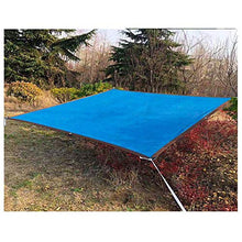 YTQ Telo Ombreggiante con Occhiello Protezione Solare Mesh Flessibili Piante Adatte Recinzione per Esterni Schermo Serra Pergol Block 95% UV Dimensioni Multiple Blu(Size:1m x 10m)
