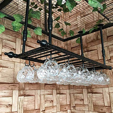 L.TSN Scaffali galleggianti per unità da Bar Scaffali per Vino a Parete, portabicchieri da Vino sospesi, portabottiglie per Vino Rustico Scaffale Multifunzione Scaffali multifunzionali Applicazion