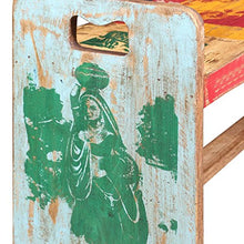 SENLUOWX Panca Colla Legno massello Riciclato, Un Uso emicrania, 100 x 30 x 50 cm