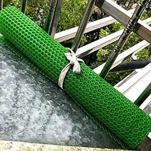 Recinzione in plastica con rete da giardino 1.2 cm Strutture di supporto per piante con foro a rete utilizzate come barriera a gabbia per polli, anatre o altri recinti per pollameparavento da esterno