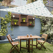 (grigio, 3,6 × 3,6 × 5,1 m parasole a vela triangolo, tenda da sole in tessuto, per esterni, patio, giardino, cortile