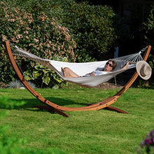 MotionXperts, Supporto Outdoor per Amaca Bermuda 400 cm | Telaio in larice Siberiano Resistente alle intemperie | capacità 150 kg