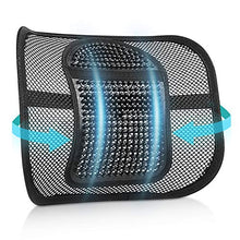 RenFox Supporto Lombare, Cuscino Lombare Supporto Schienale Ergonomico Cuscino per Sedia Ufficio Auto Divano Sedie, Riduce Il Dolore alla Schiena e del Coccige, Regolabili