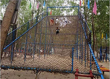 Safety net decoration / Climbing Net Garden Mesh 8ft Arrampicata Scala balcone protezione finestra rete anti-caduta Net parco giochi for adulti Heavy Duty corda di nylon Grande Gioco Giant Mesh