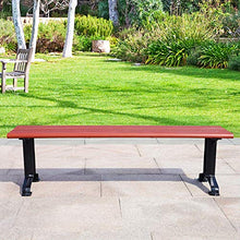 LXLH Panca da Giardino Sedia da Giardino Sedia da Esterno in Legno anticorrosivo Panchina in Legno massello per Il Tempo Libero Sedia da Giardino in ghisa Doppia Sedia Lunga in Legno Sedia da Par