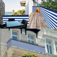HMGDFUE Frangivista Balcone, 2.95ft x 16.40ft Copri Ringhiera Balcone Recinzione Copertura per Balcone Protezione della Privacy Schermo 90 * 500cm