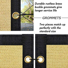 Balcone Protezione LSXIAO Protezione della Privacy Schermo 100% Polietilene Pannelli Antivento con Corda Libera Coperture for Recinti for Terrazze E Giardini All'aperto, 33 Dimensioni