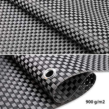 Sekey - Telo di Protezione per Balcone, in Rattan Sintetico, con Occhielli, Fascetta in Nylon, 600 x 90 cm, Colore: Antracite