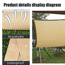 Yanty Rete Ombreggiante,Rete Parasole,Rete Telo Ombra Traspirante,Panno Protettiva Multifunzionale,Utilizzata per Giardino Esterno,Automobili,Resistente all'90% Ai Raggi UV,5x7m(16 * 23ft)