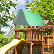HERCHR Telo di Ricambio per Altalena, Telo Impermeabile per Bambini all'aperto, Resistente al Sole, 52,0 x 89,0 Pollici(Verde)