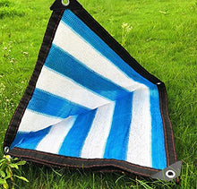 Paralume A Strisce Blu E Bianche, Copertura per Piante A Rete Solare Resistente Ai Raggi UV al 95%, Perfetta per Il Patio da Giardino All'aperto (Dimensioni : 3X5m)