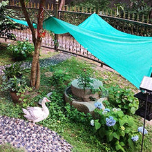 LSXIAO-Balcone Protezione Balcone Protezione Rete di Protezione Privata Schermo del Vento 95% di tonalità con La Corda Libera Copertura for Terrazza da Giardino, 54 Dimensioni