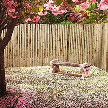 Balcone Protezione Schermo Antifurto per Recinzione in bambù Spessore 1,4-2,4 Cm Robusto E Resistente alle Intemperie per Balconi, Terrazze E Giardini O Come Una Partizione Moderna