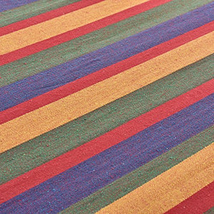 casa.pro] Amaca XXL con Telaio (Multicolore) (150x210 cm) Sedia sospesa/Dondolo sospeso/Amaca