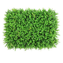 PQXOER Siepe Artificiale per Balcone Recinzione Artificiale bosso Pannelli Topiary Hedge pianta Verde Bosso Mat Parete for Balcone Recinto Backyard Decor 12 Pezzi Pannelli Artificiale